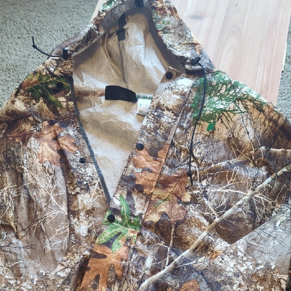 Men's Camouflage Outdoor Raincoat - Picture 8 of 8